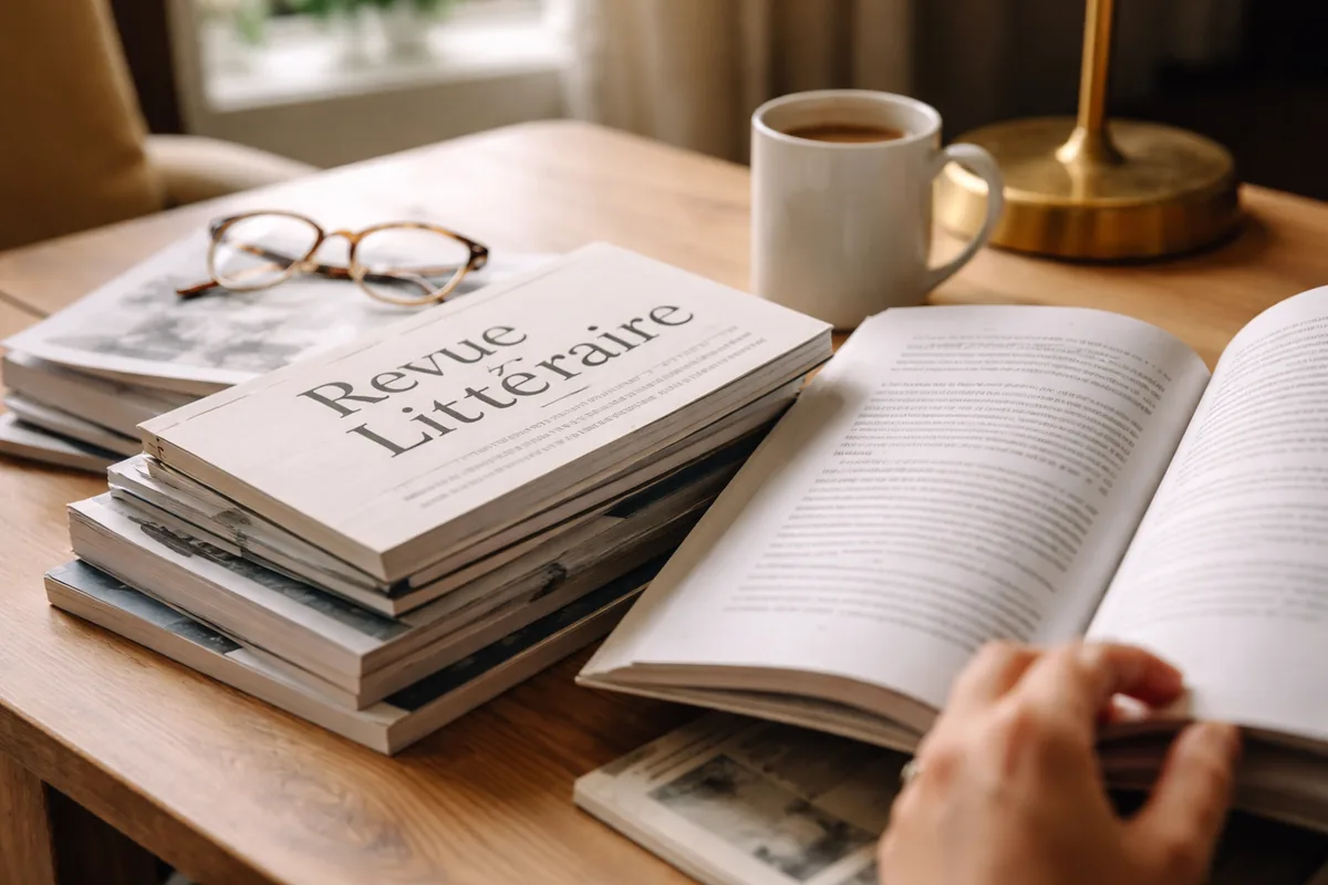 Comment la lecture de revues littéraires peut-elle enrichir notre perspective critique ?