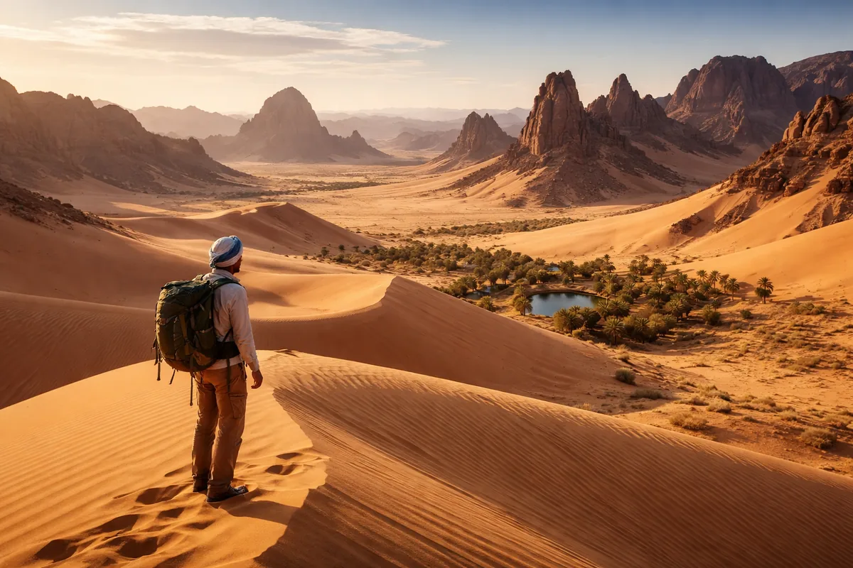 Comment découvrir les paysages uniques du Sahara algérien en voyage