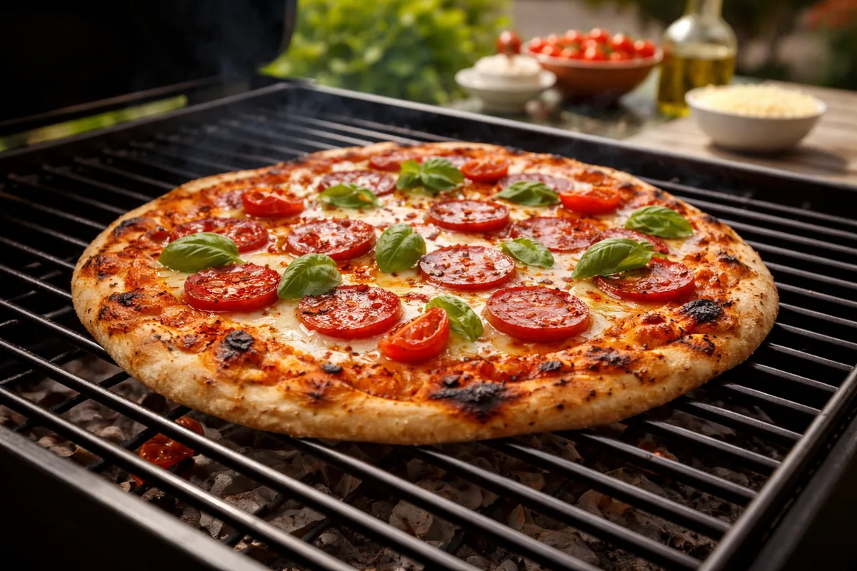 Comment réussir la cuisson de votre pizza maison sur grille