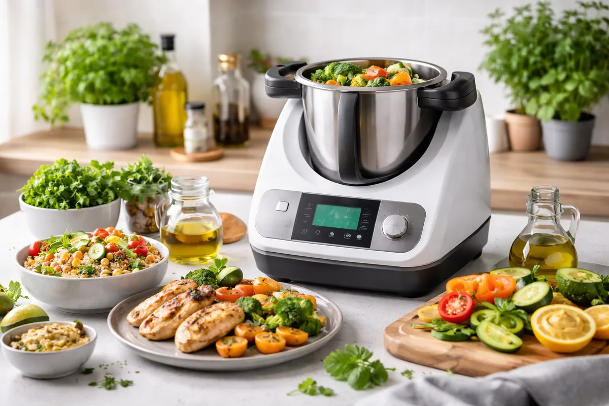 Comment préparer des repas équilibrés avec un robot de cuisine