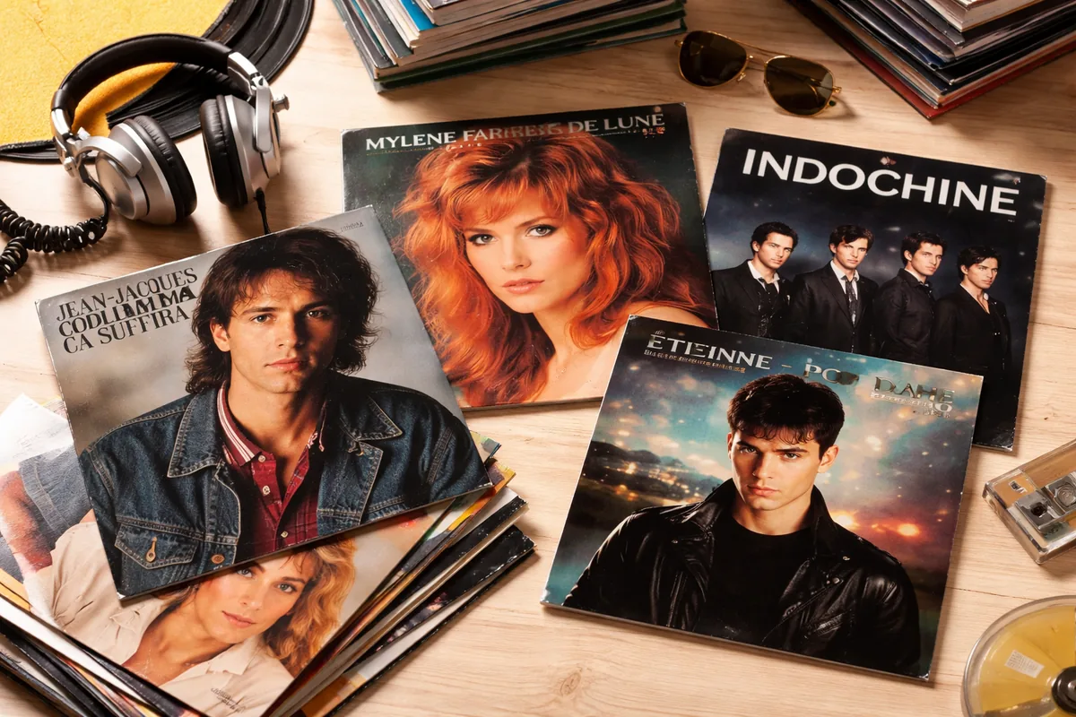 Quels sont les albums emblématiques de la pop française des années 80
