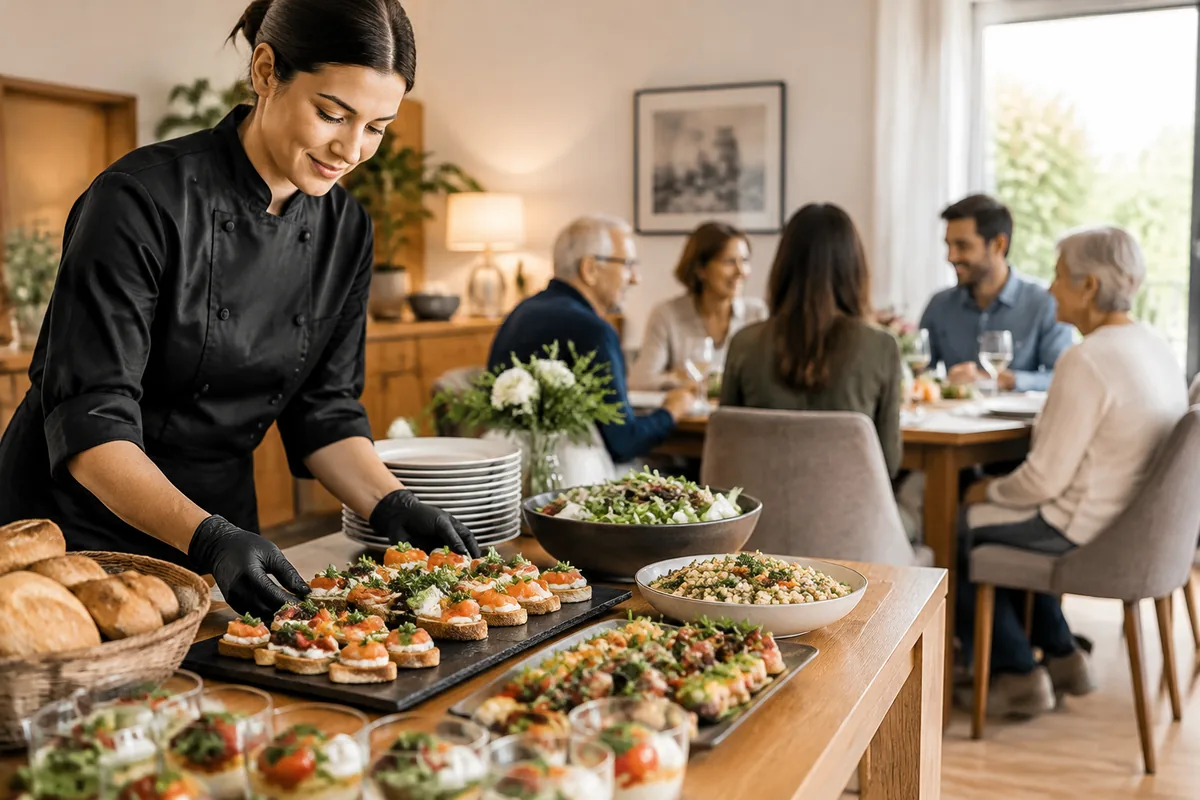 Comment choisir un traiteur pour un repas de famille à domicile ?
