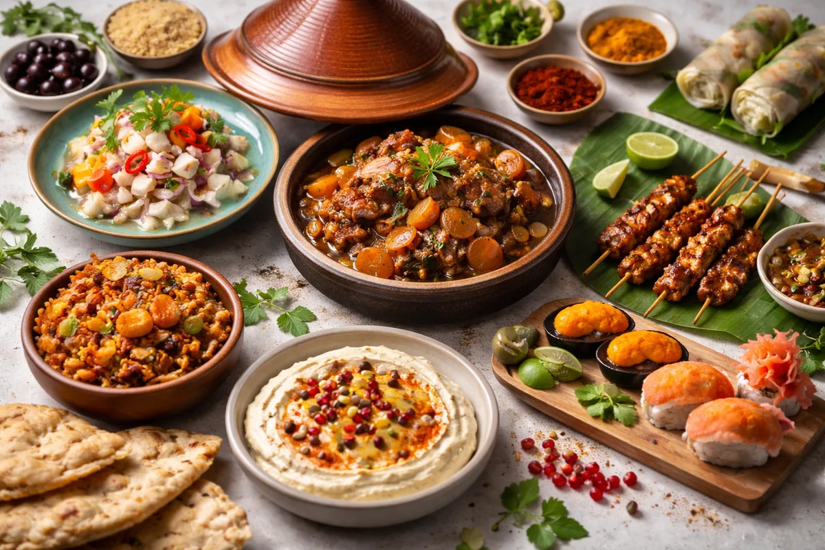 Les joyaux méconnus de la gastronomie mondiale